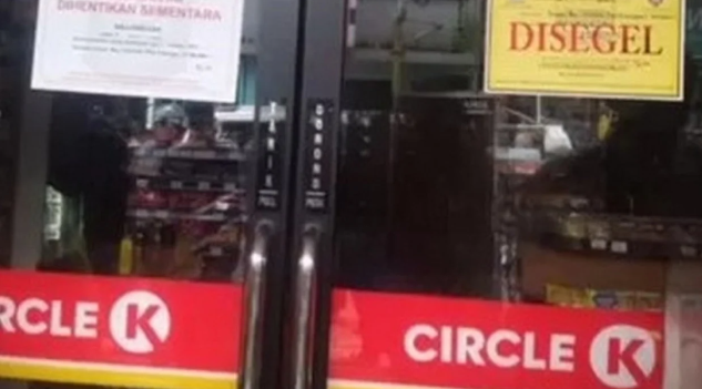 Circle K disegel Usai digruduk Aa Gym Circle K (.ist)