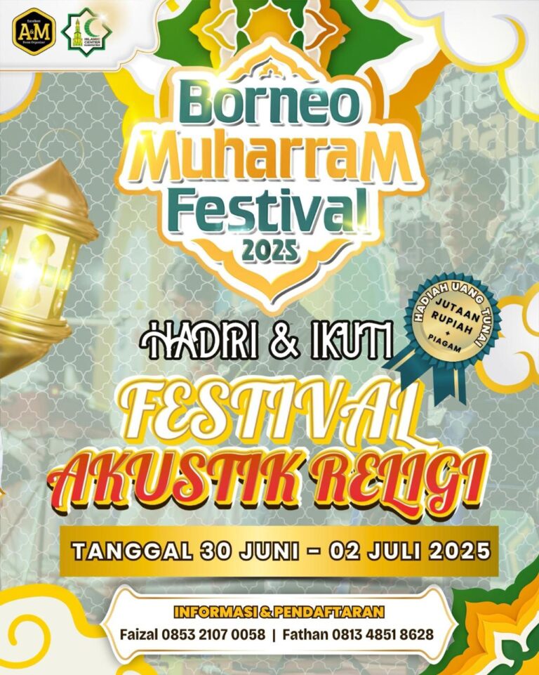 Pawai 1000 Obor dan Festival Akustik Religi Akan Meriahkan Borneo Muharram Festival 2025 di Samarinda Festival Muharram 2025 di Samarinda